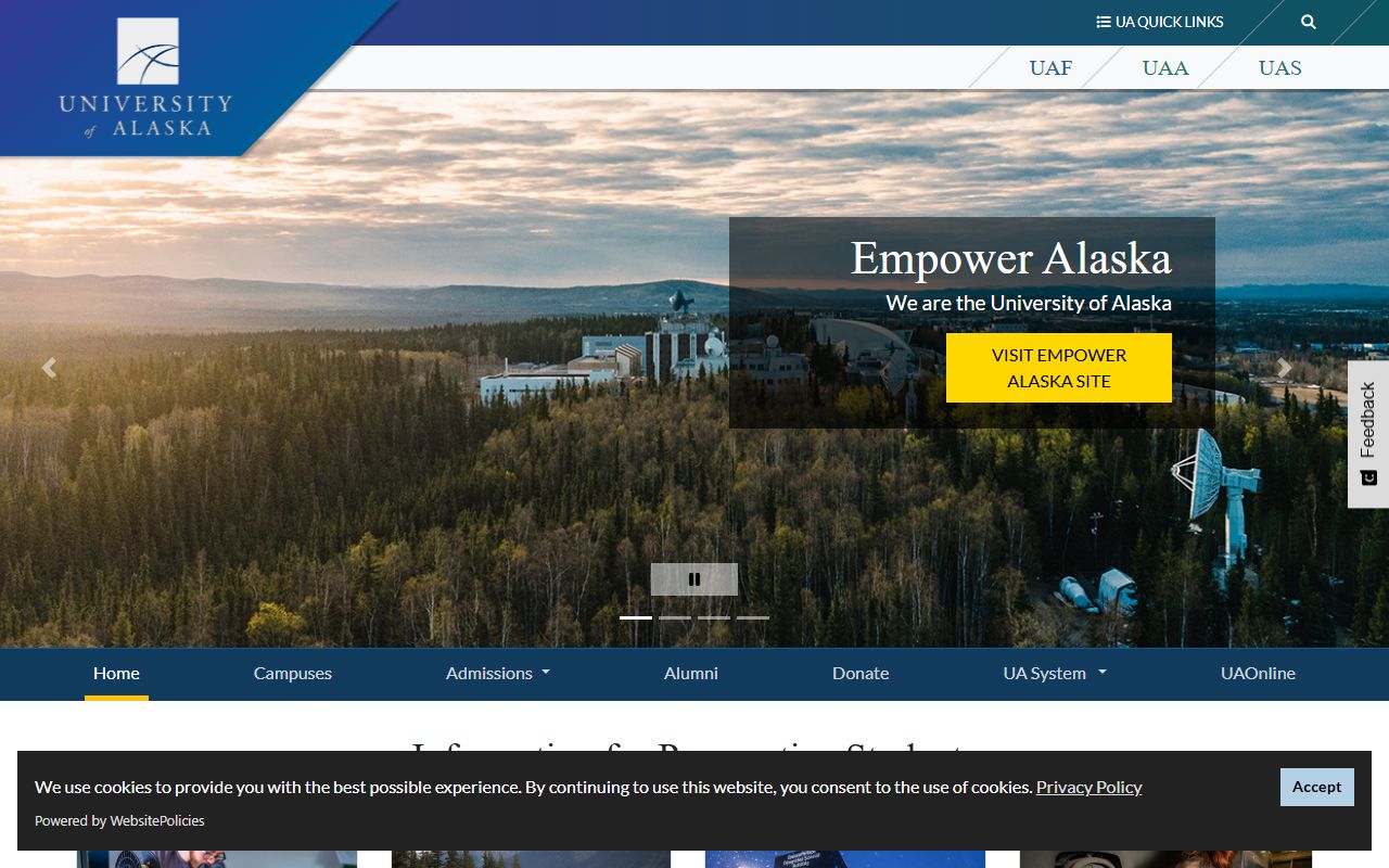 University of Alaska system site near Farmers Loop relevant to court docket research